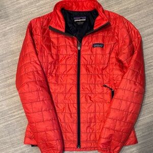 Patagonia Red Quilted Lightweight Jacket